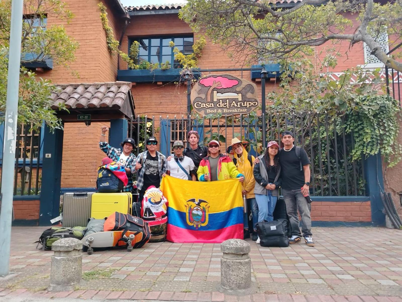 Albergue Casa del Arupo Quito Exterior foto